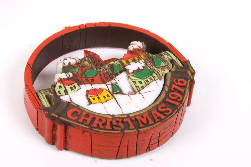 Vintage 1970s Hallmark Holiday Ornaments