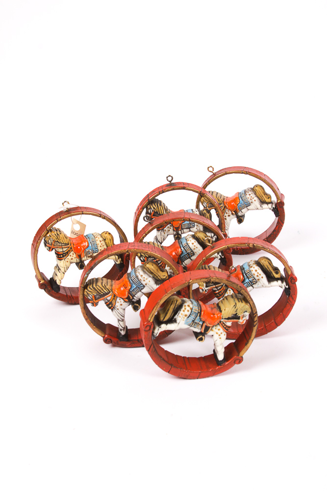 Vintage 1970s Hallmark Holiday Ornaments