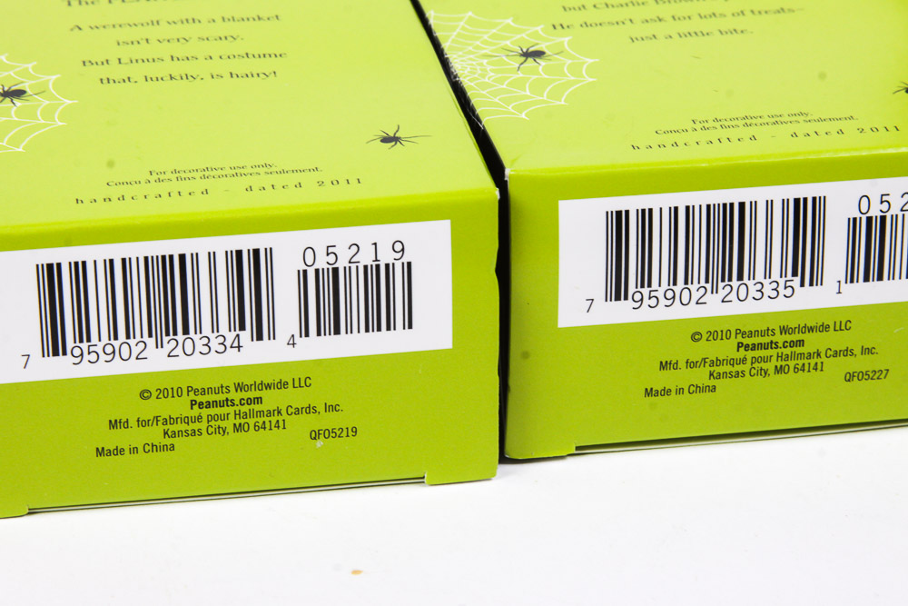 Halloween Peanuts Characters by Hallmark