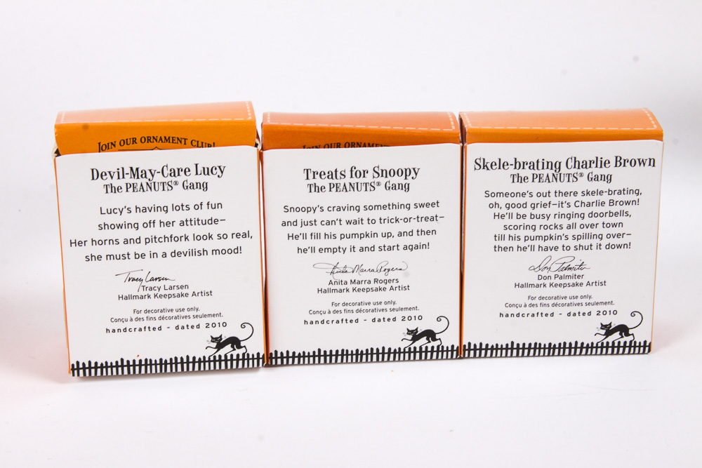 Halloween Peanuts Characters by Hallmark