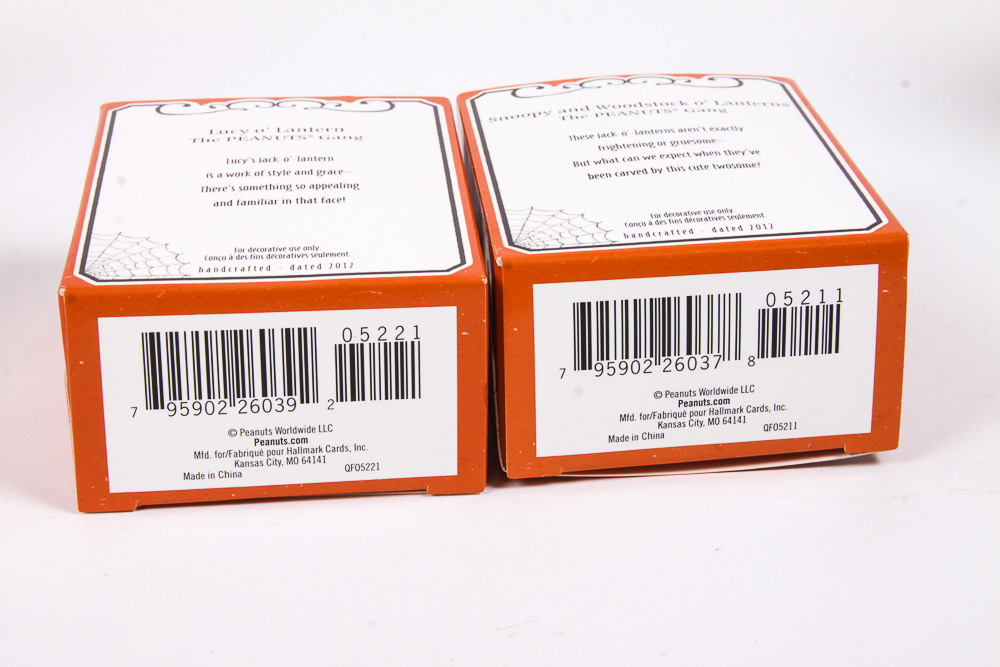 Halloween Peanuts Characters by Hallmark