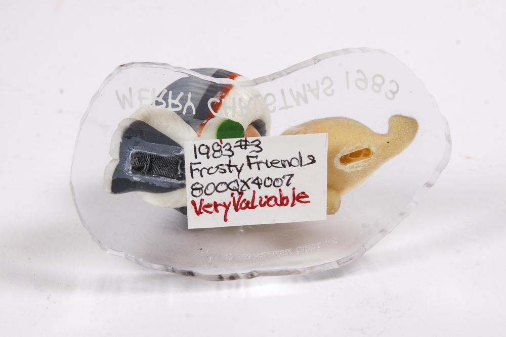 Variety of "Frosty Friends" Hallmark Keepsake Ornaments
