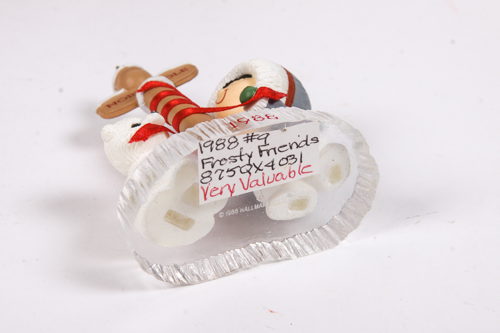 Variety of "Frosty Friends" Hallmark Keepsake Ornaments