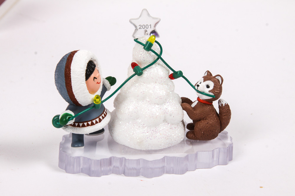 Variety of "Frosty Friends" Hallmark Keepsake Ornaments