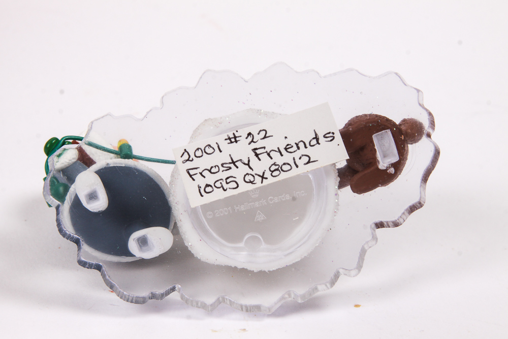 Variety of "Frosty Friends" Hallmark Keepsake Ornaments