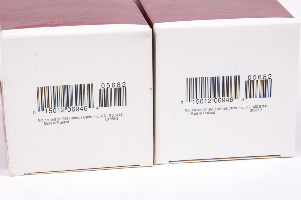 Variety of "Frosty Friends" Hallmark Keepsake Ornaments