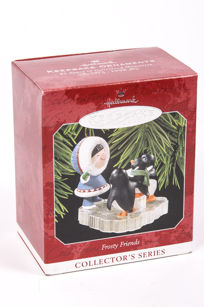 Variety of "Frosty Friends" Hallmark Keepsake Ornaments