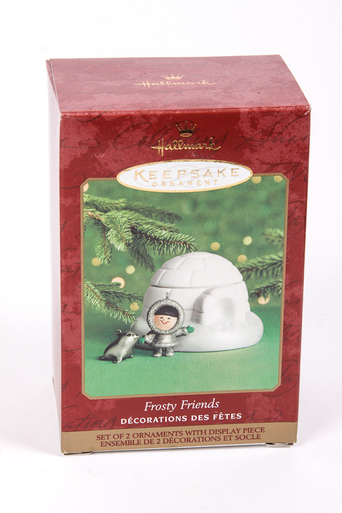 Variety of "Frosty Friends" Hallmark Keepsake Ornaments