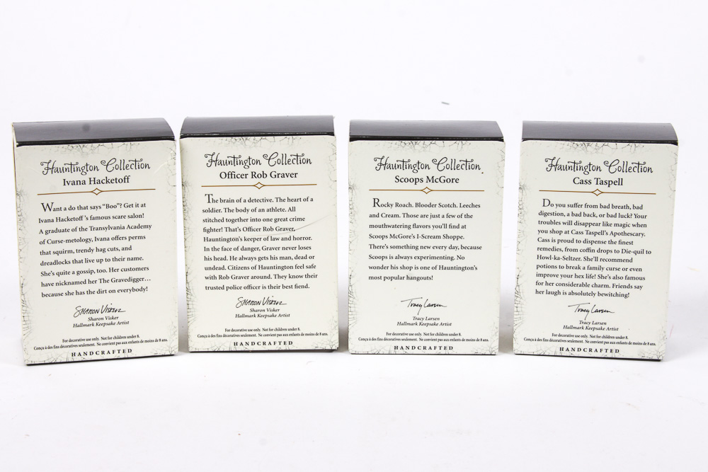 Halloween Hallmark Hauntington Collection