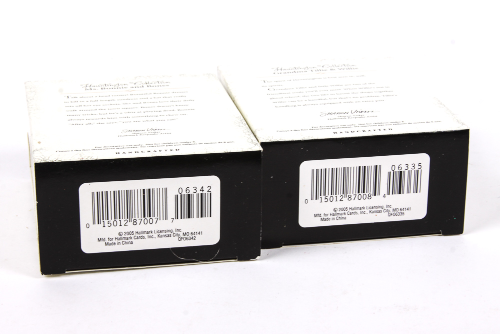 Halloween Hallmark Hauntington Collection