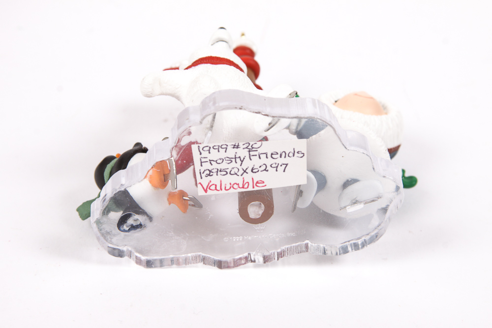 Variety of "Frosty Friends" Hallmark Keepsake Ornaments