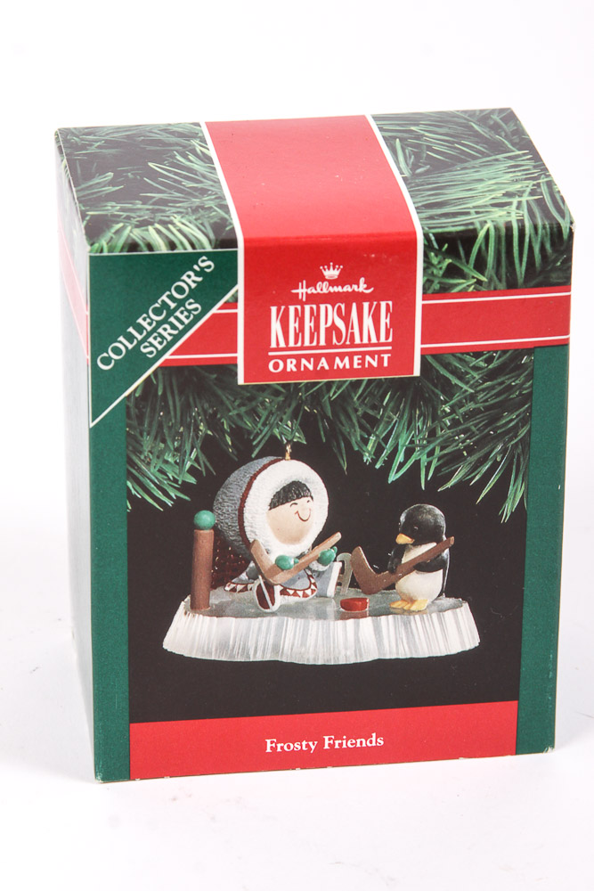 Variety of "Frosty Friends" Hallmark Keepsake Ornaments