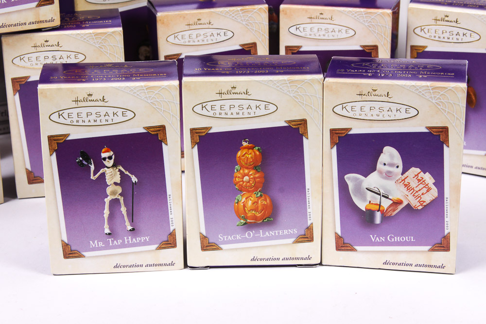 Halloween Hallmark Ornament Collection
