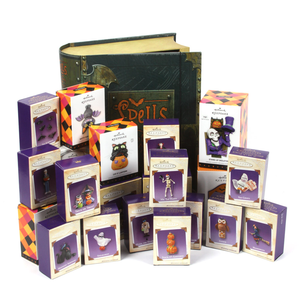 Halloween Hallmark Ornament Collection