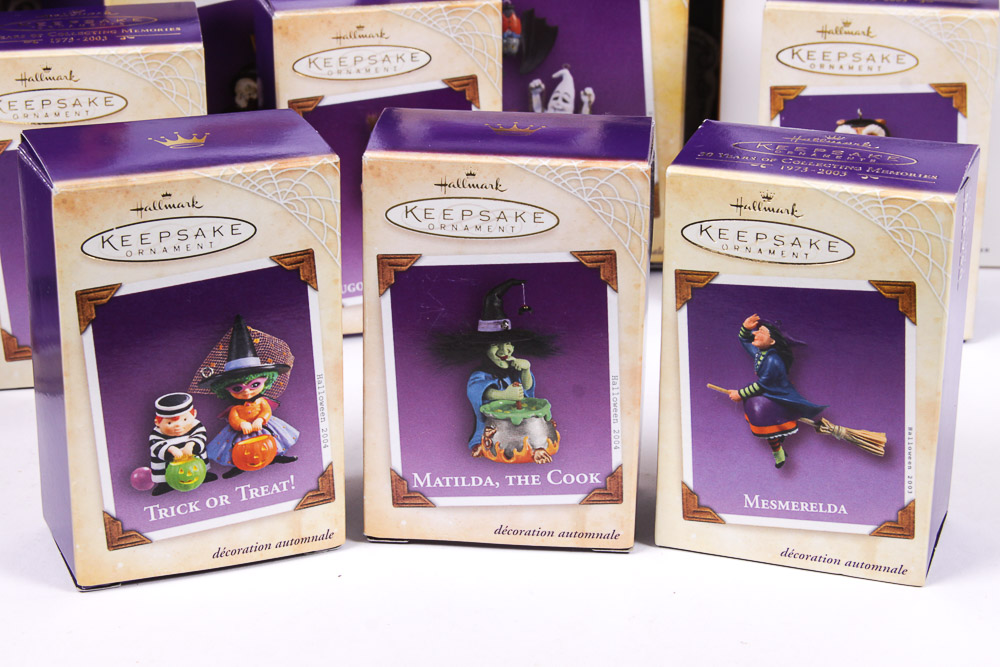 Halloween Hallmark Ornament Collection