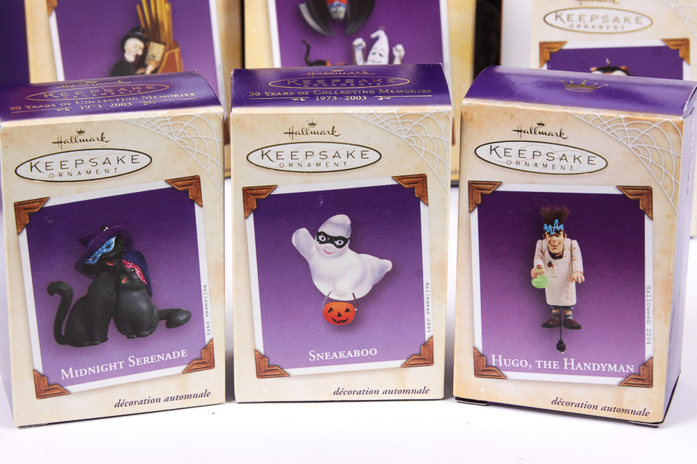 Halloween Hallmark Ornament Collection