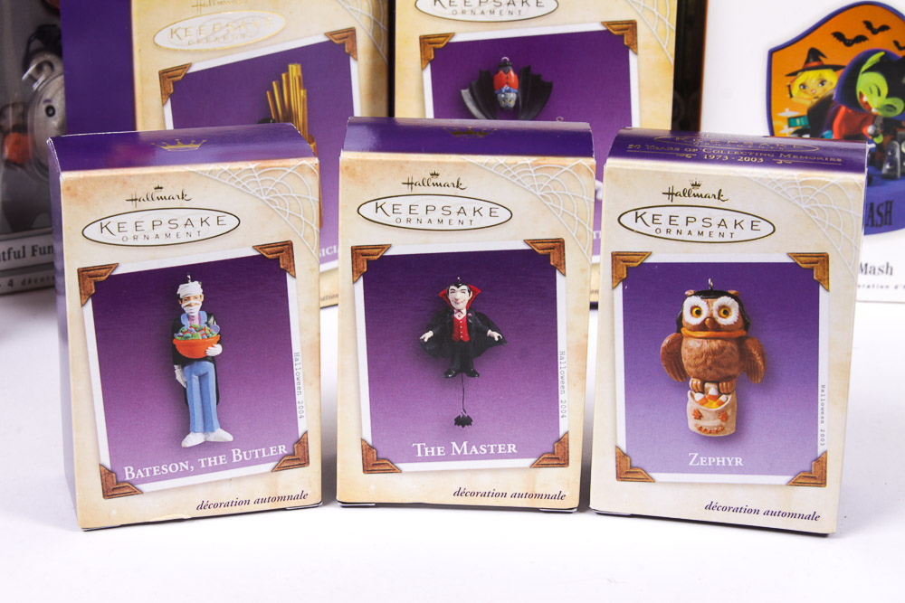 Halloween Hallmark Ornament Collection