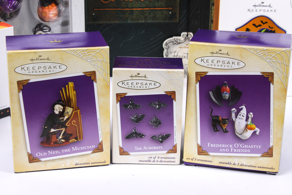 Halloween Hallmark Ornament Collection