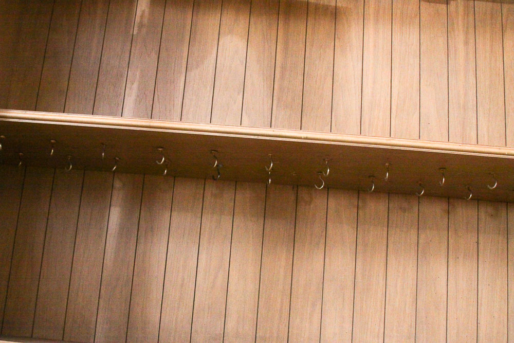 French Provincial Buffet with Cabinet Attributed to Thomasville