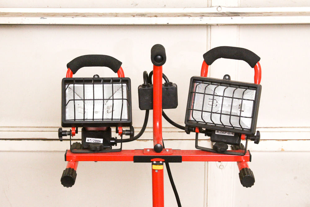 Shop Lights with Stand