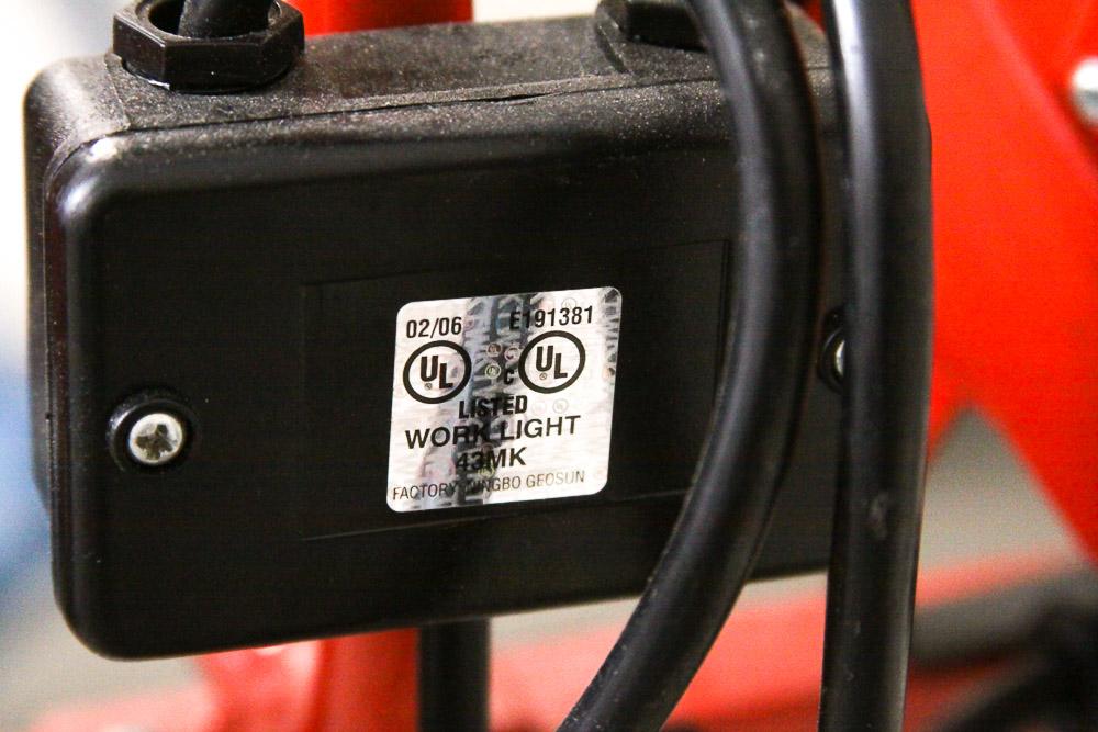 Shop Lights with Stand