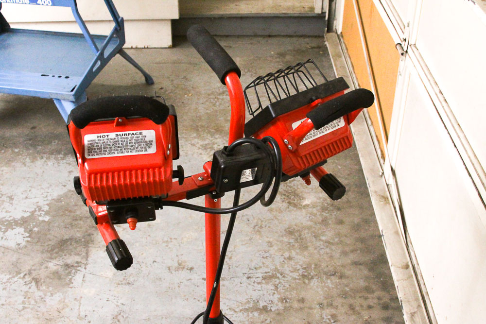 Shop Lights with Stand