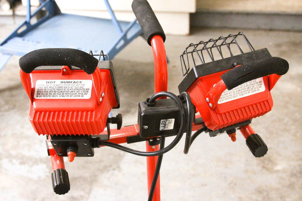 Shop Lights with Stand