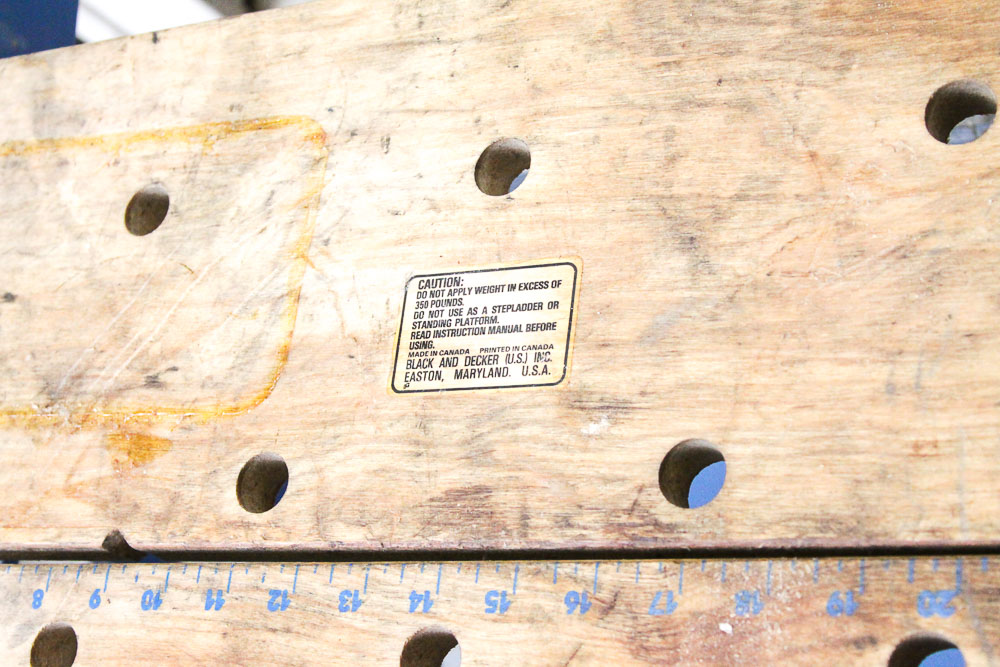 Vintage Black and Decker Work Mate 400 Work Bench Stand