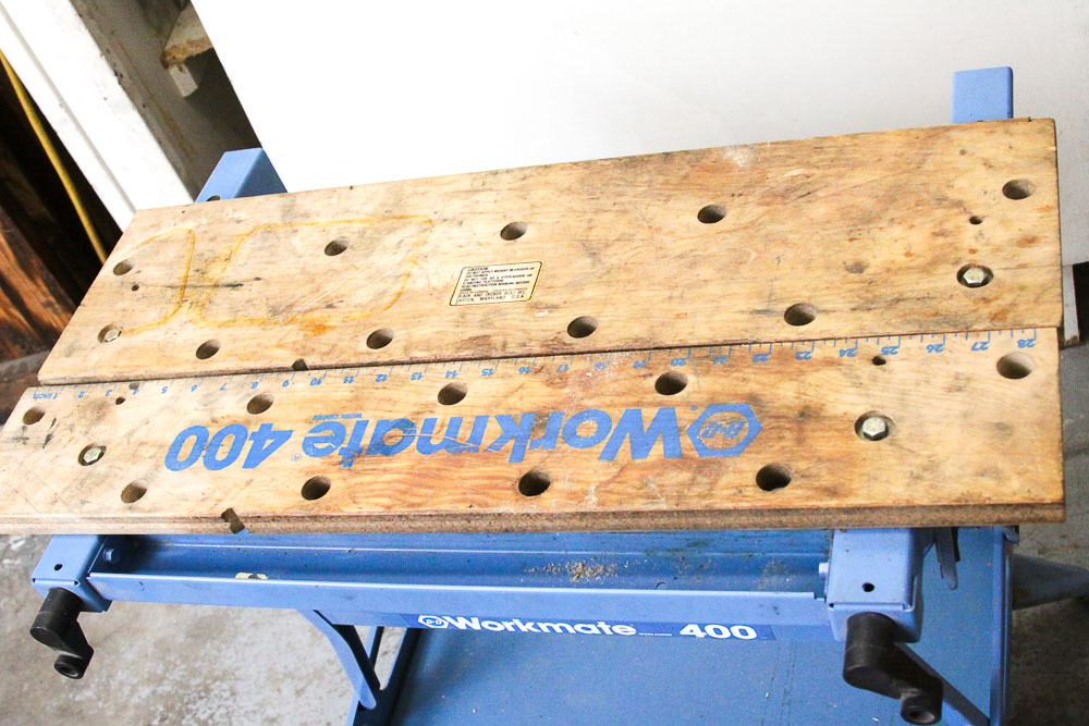 Vintage Black and Decker Work Mate 400 Work Bench Stand