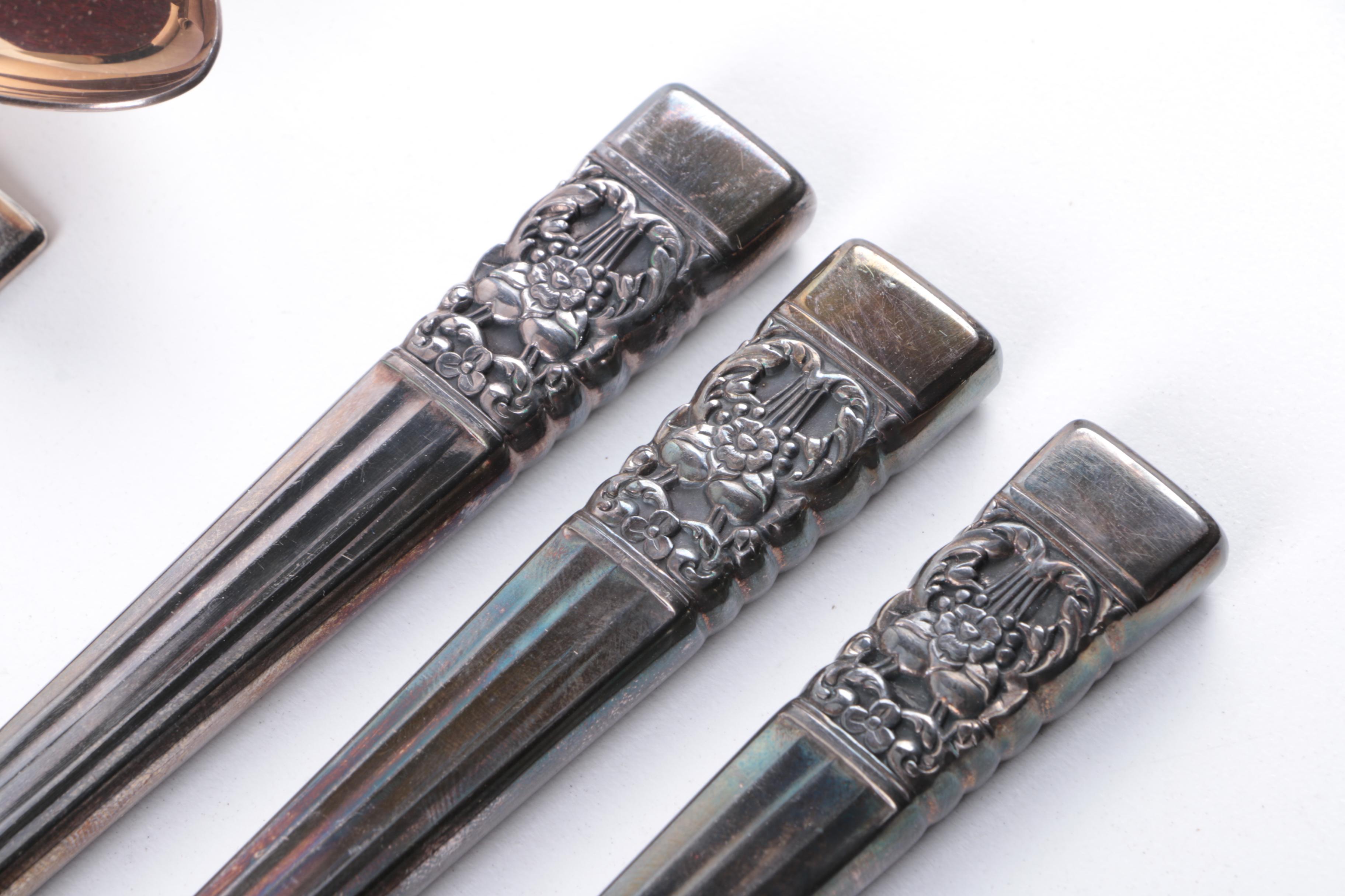 Community Plate "Coronation" Silver Plate Flatware in Chest