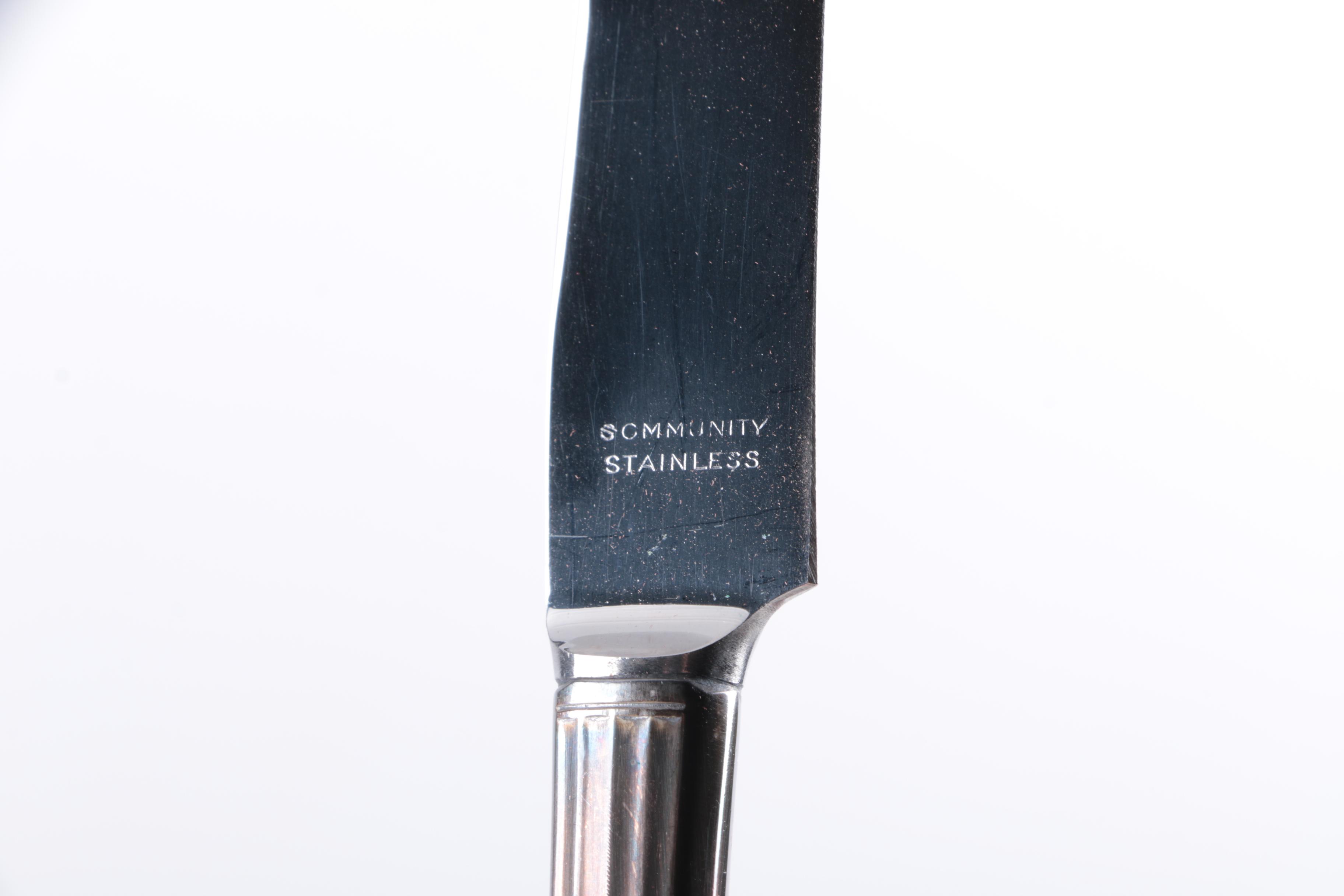 Community Plate "Coronation" Silver Plate Flatware in Chest