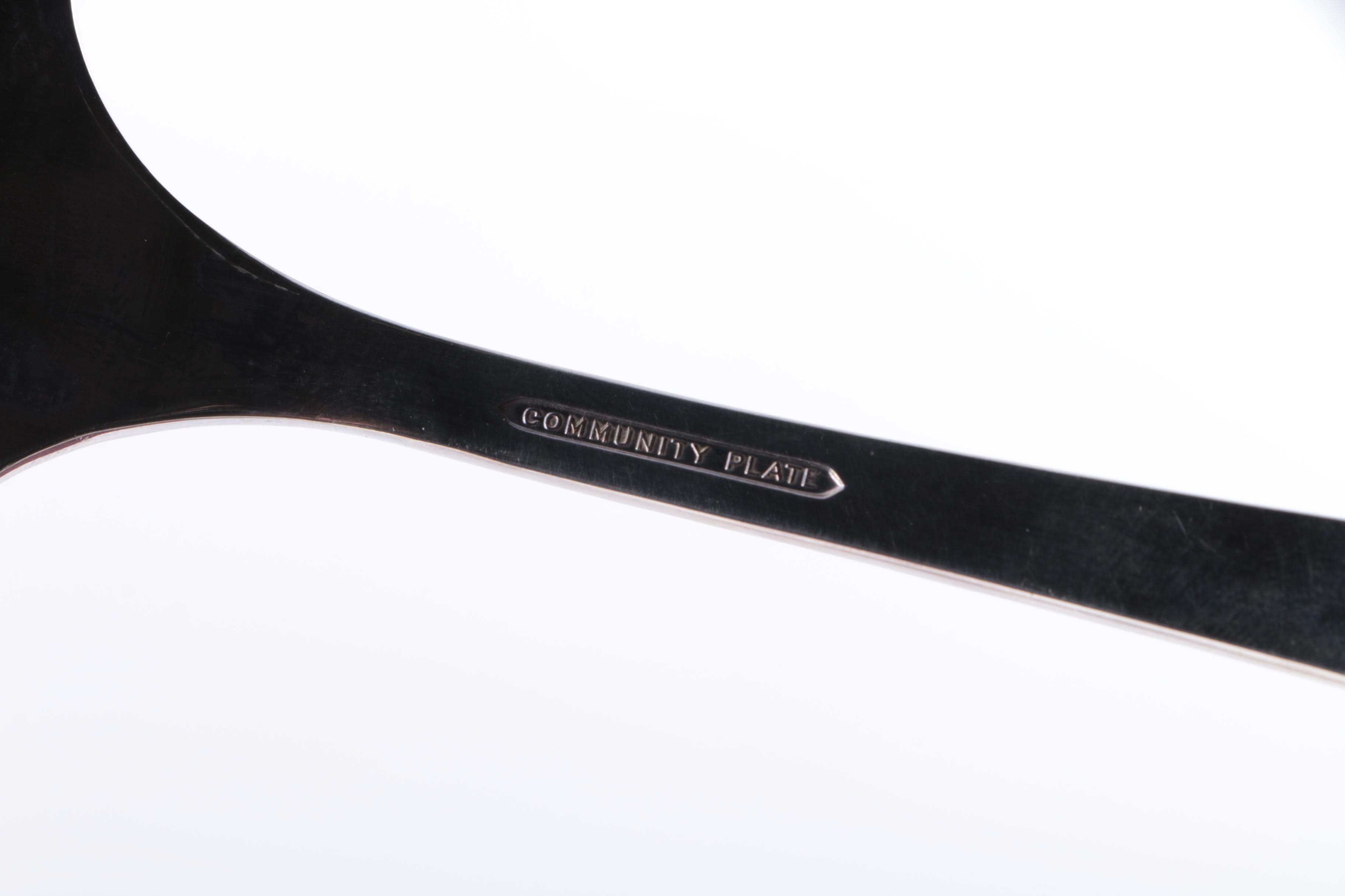 Community Plate "Coronation" Silver Plate Flatware in Chest