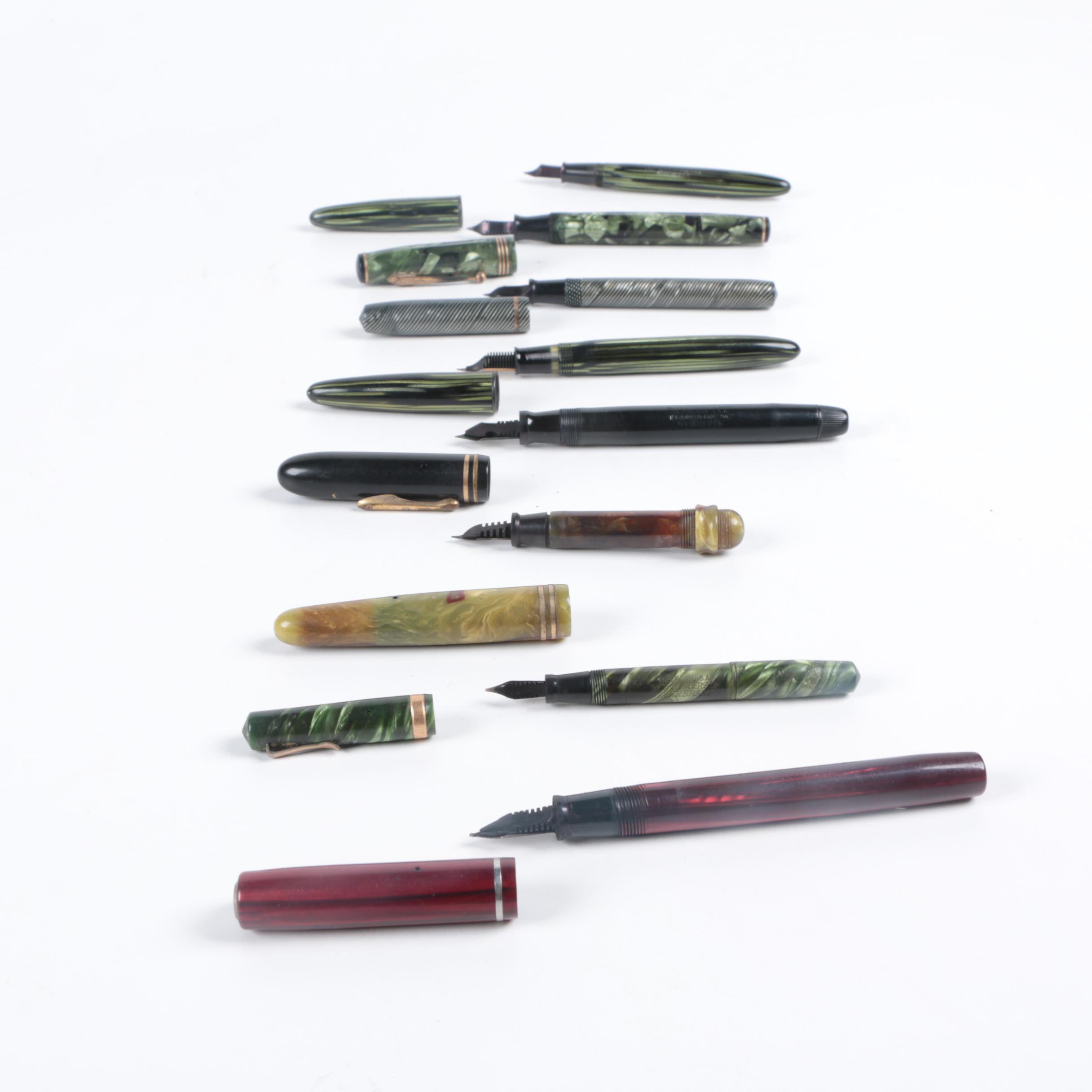 Vintage Fountain Pen Collection