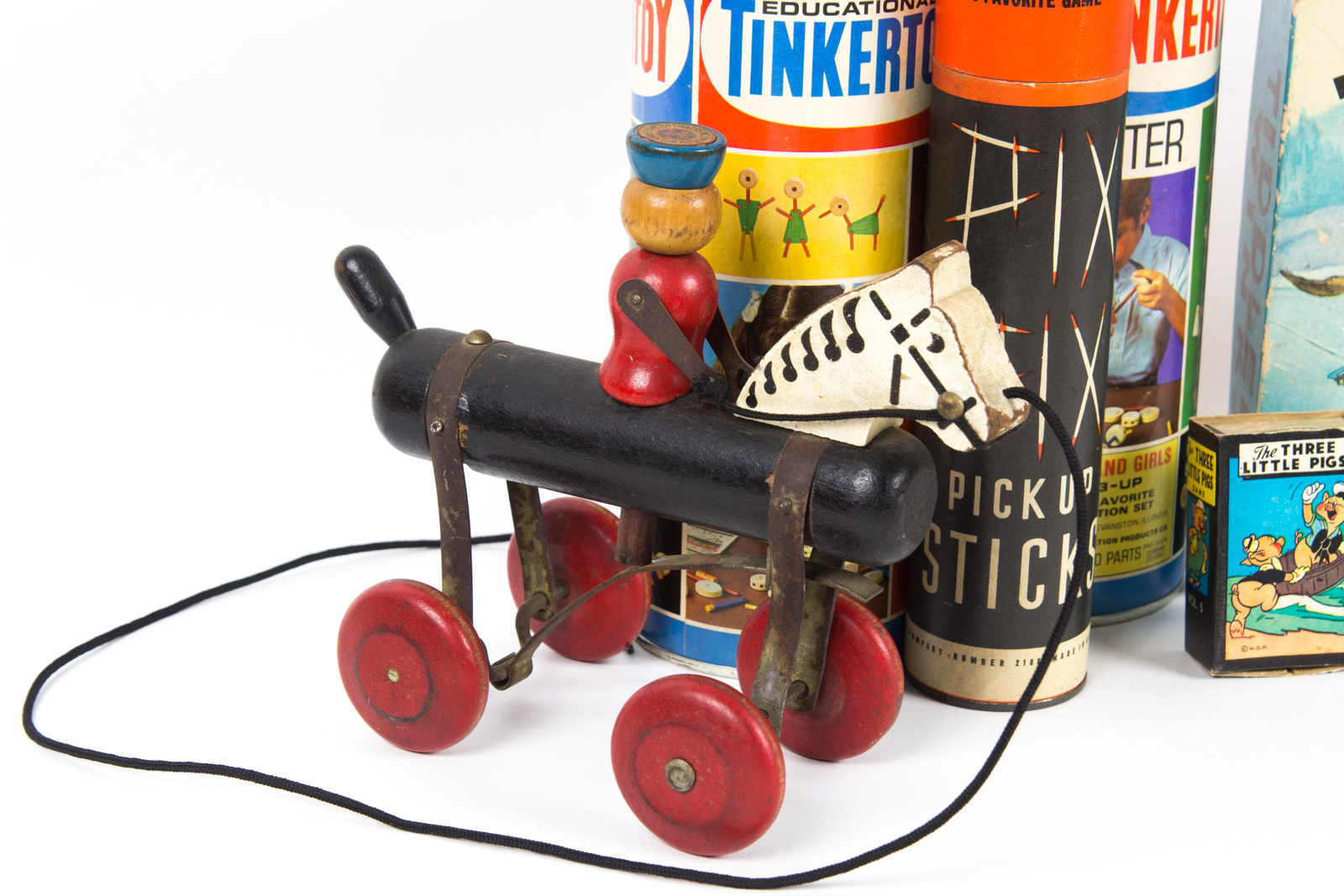 Assortment of Vintage Toys and Written Works