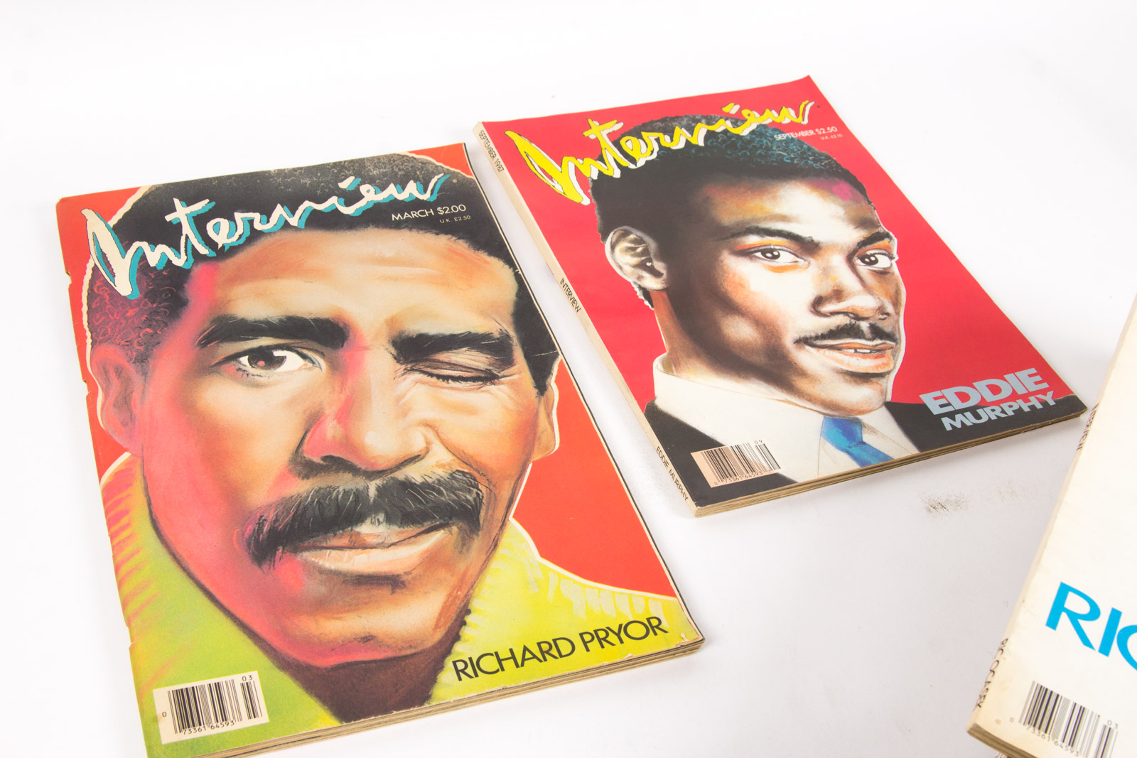 Nineteen Issues of Interview Magazine