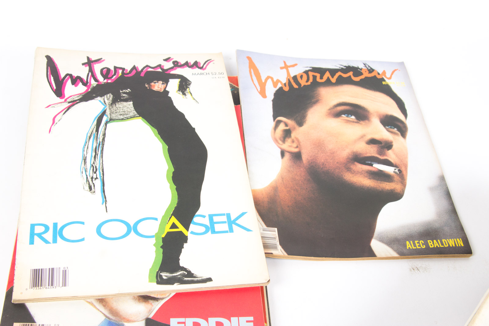 Nineteen Issues of Interview Magazine