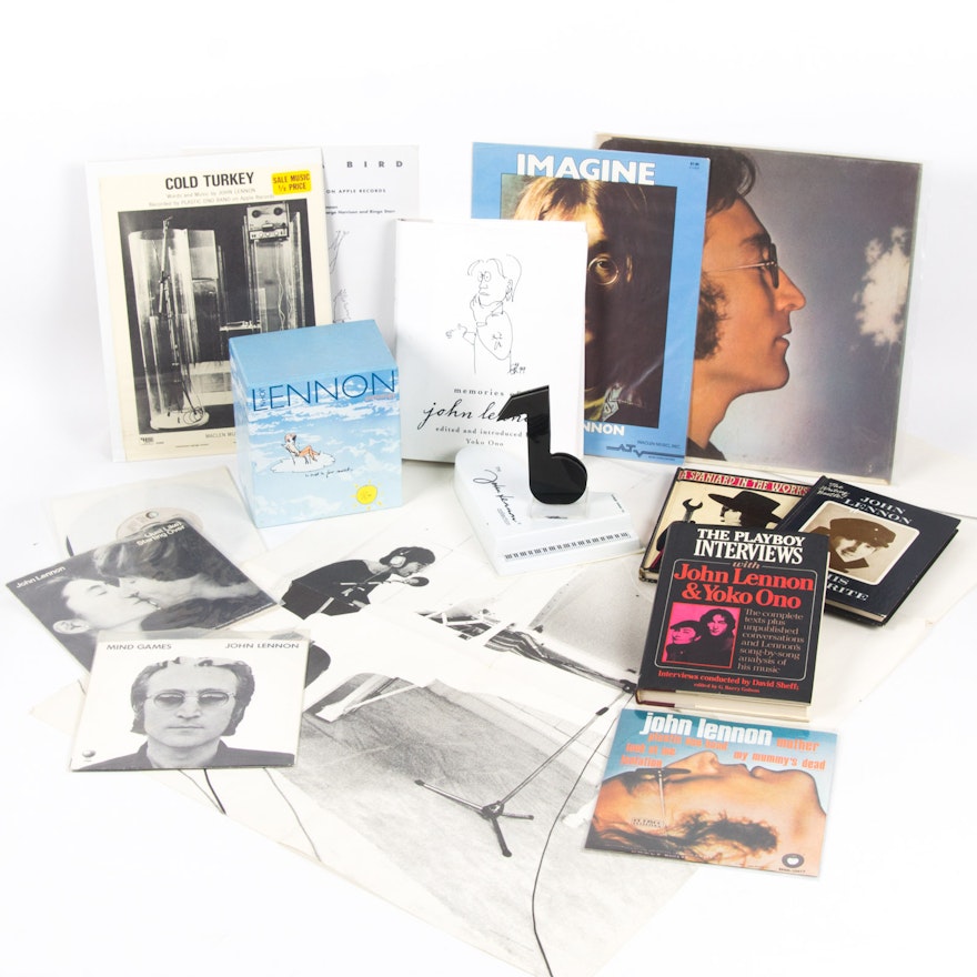 John Lennon Ephemera and Memorabilia