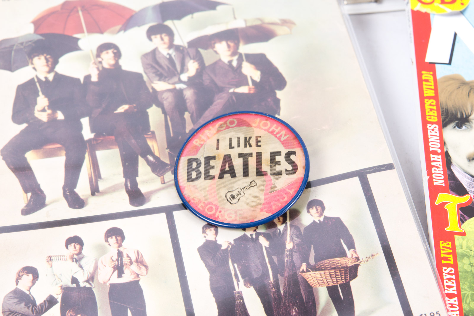 Vintage Collectible Beatles Memorabilia