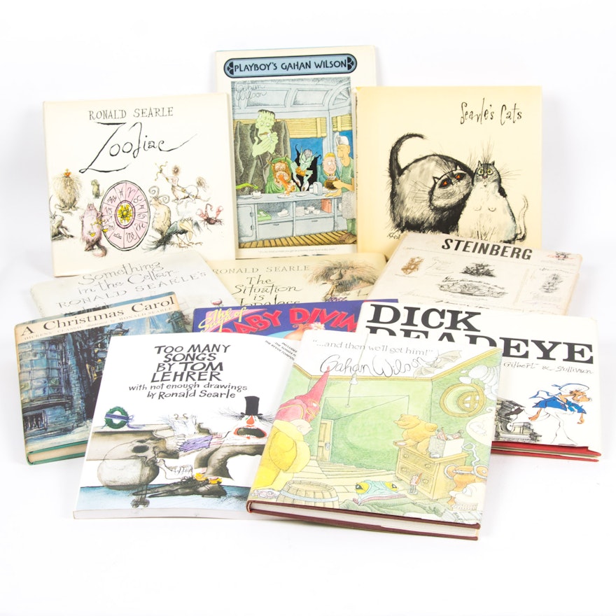 Assorment of Illustrated Books