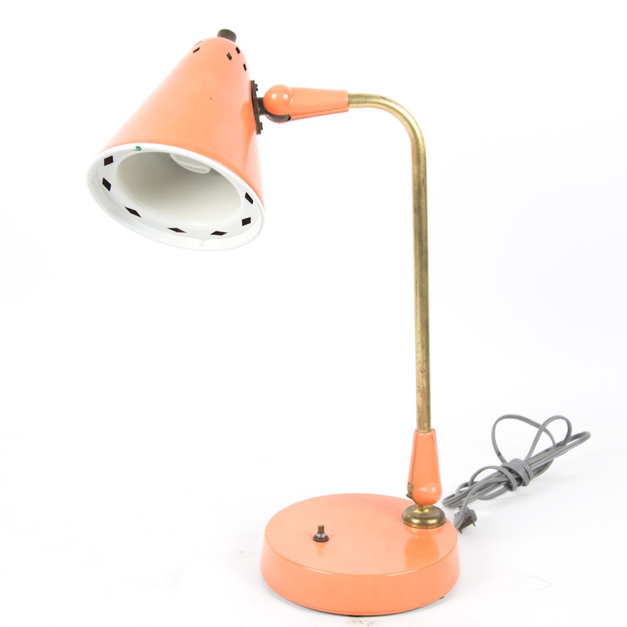 Vintage Mid Century Modern Desk Lamp by Sightmaster