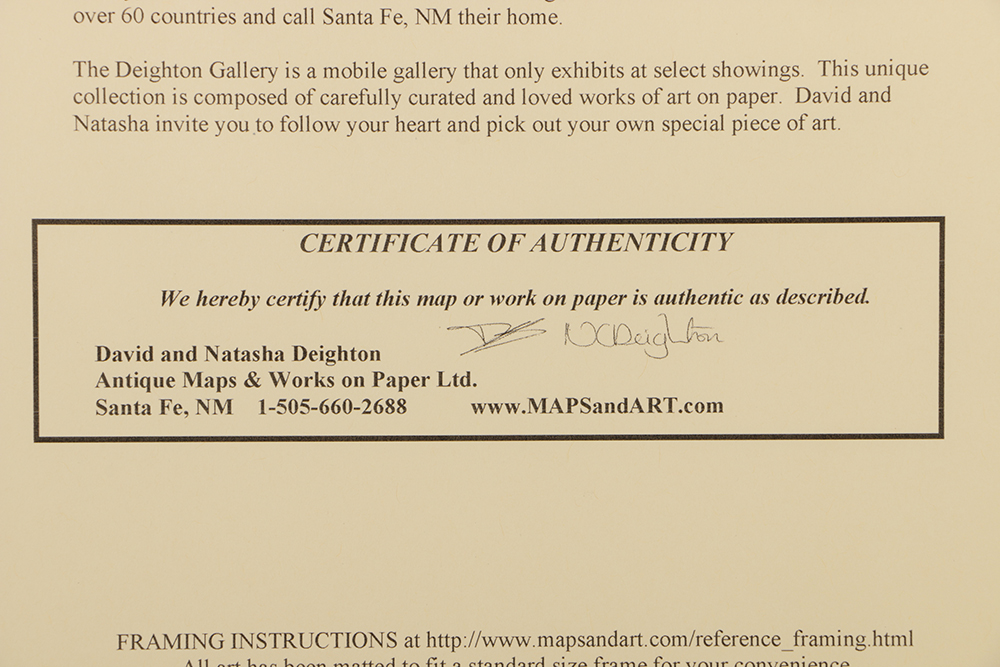 Mixed Media Painting on Paper Abstracted Architecture