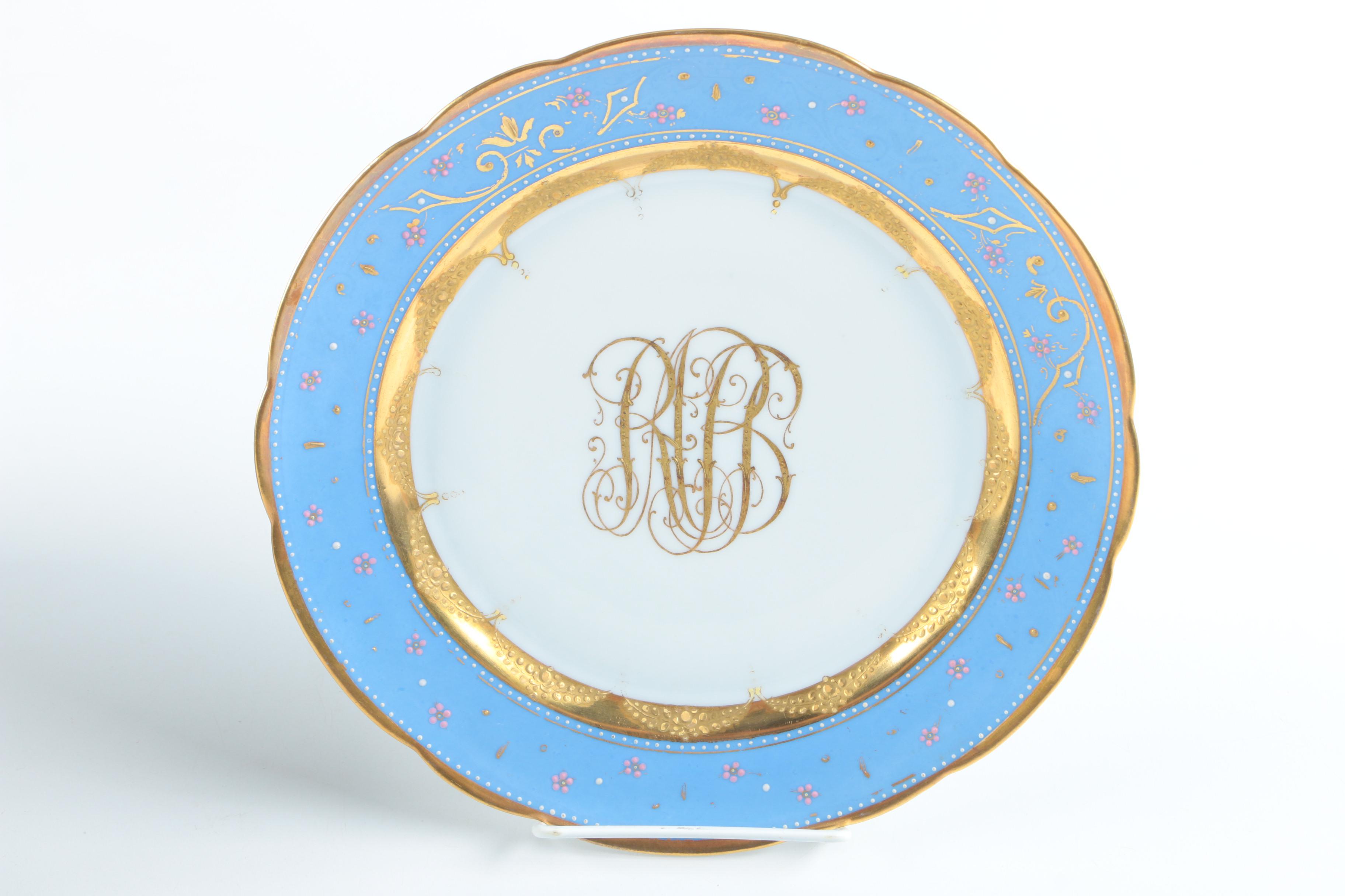 Carl Teichert Porcelain Plates