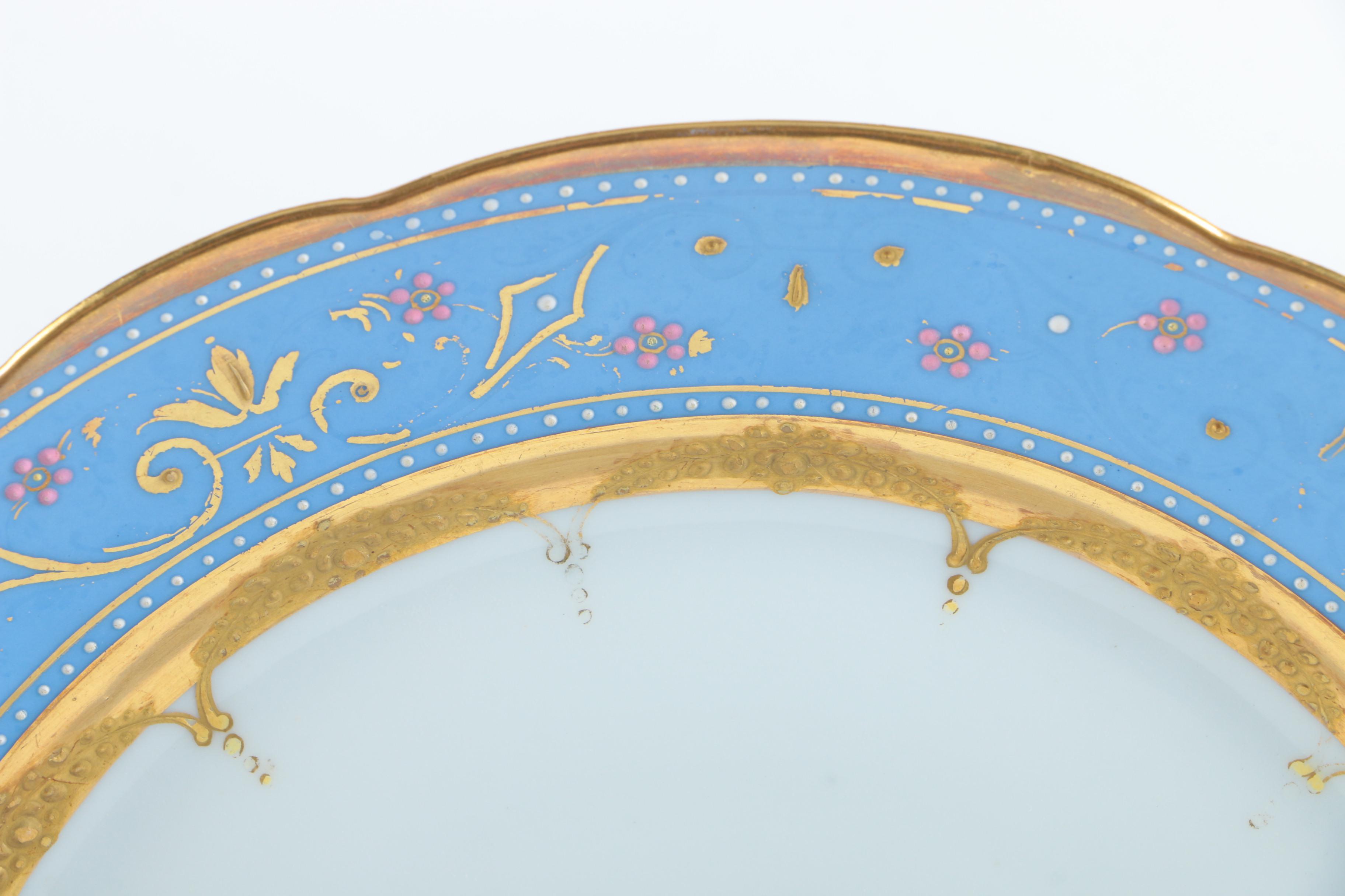 Carl Teichert Porcelain Plates