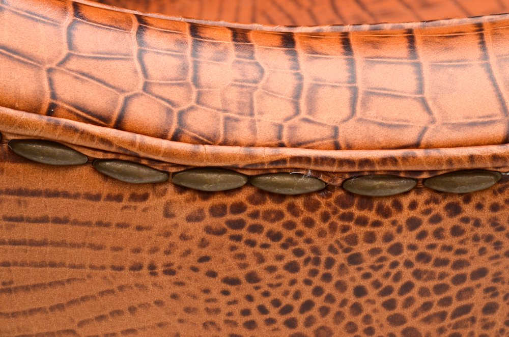 Leather "Consulate" Game Chairs By Century Furniture