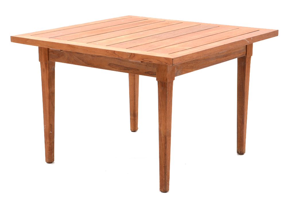 Solid Teak Wood "Portico" Patio Furniture By McGuire
