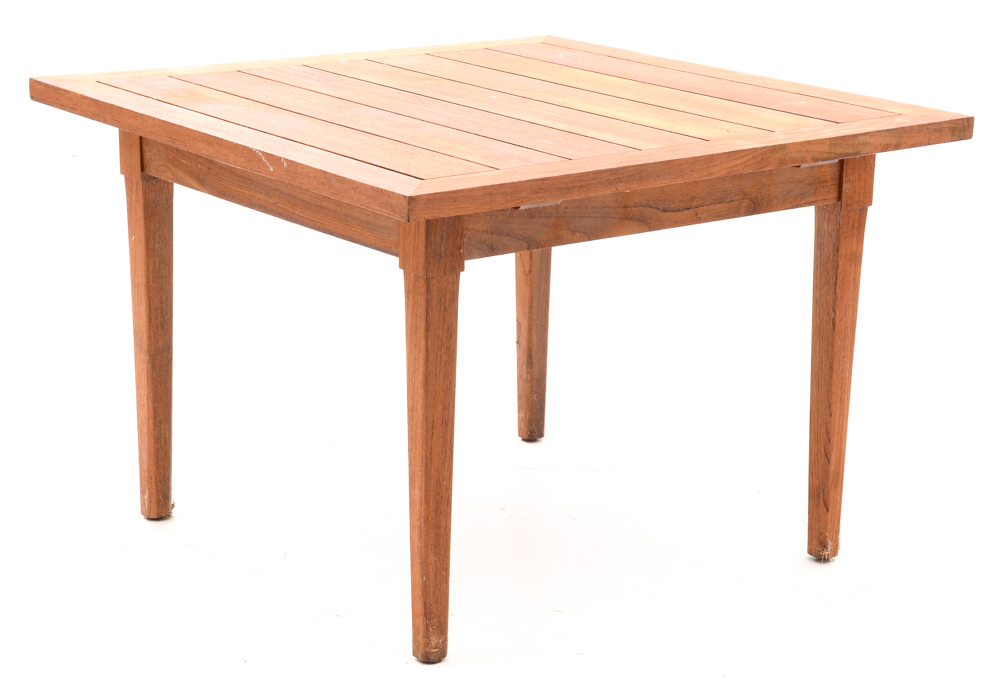 Solid Teak Wood "Portico" Patio Furniture By McGuire