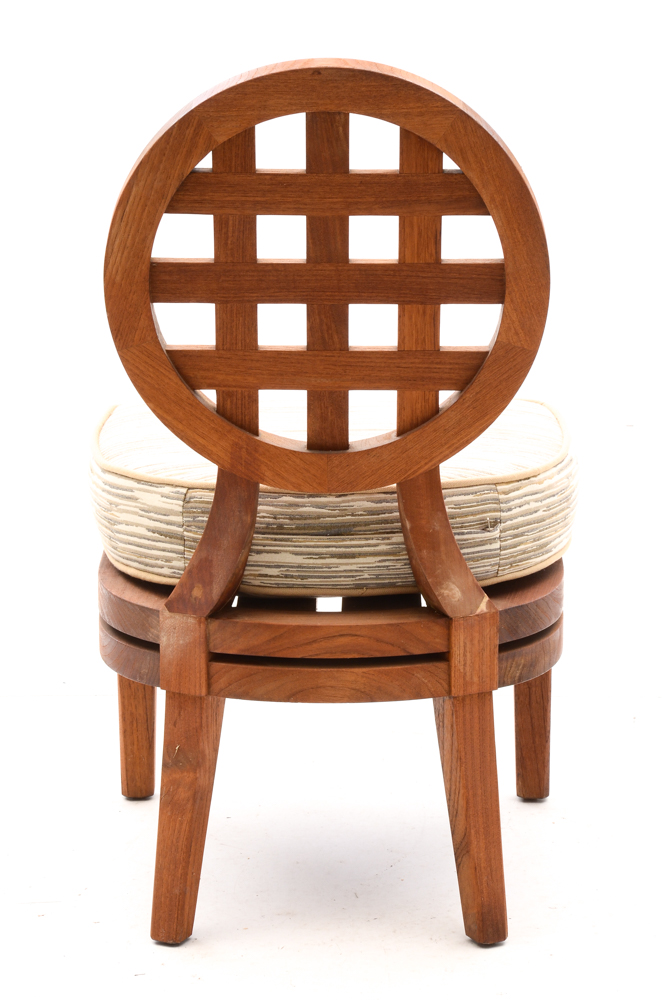 Solid Teak Wood "Portico" Patio Furniture By McGuire