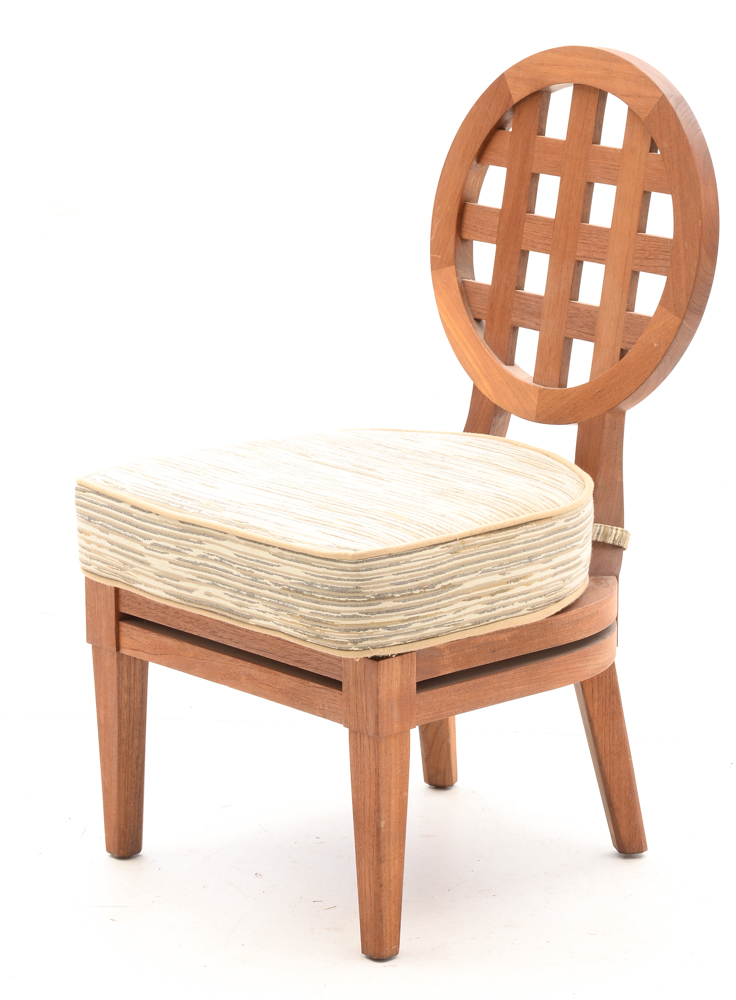 Solid Teak "Portico" Patio Furniture By McGuire