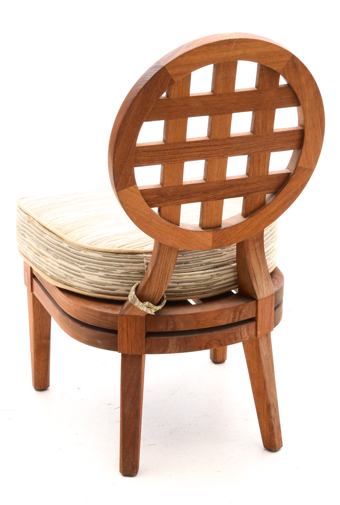Solid Teak "Portico" Patio Furniture By McGuire
