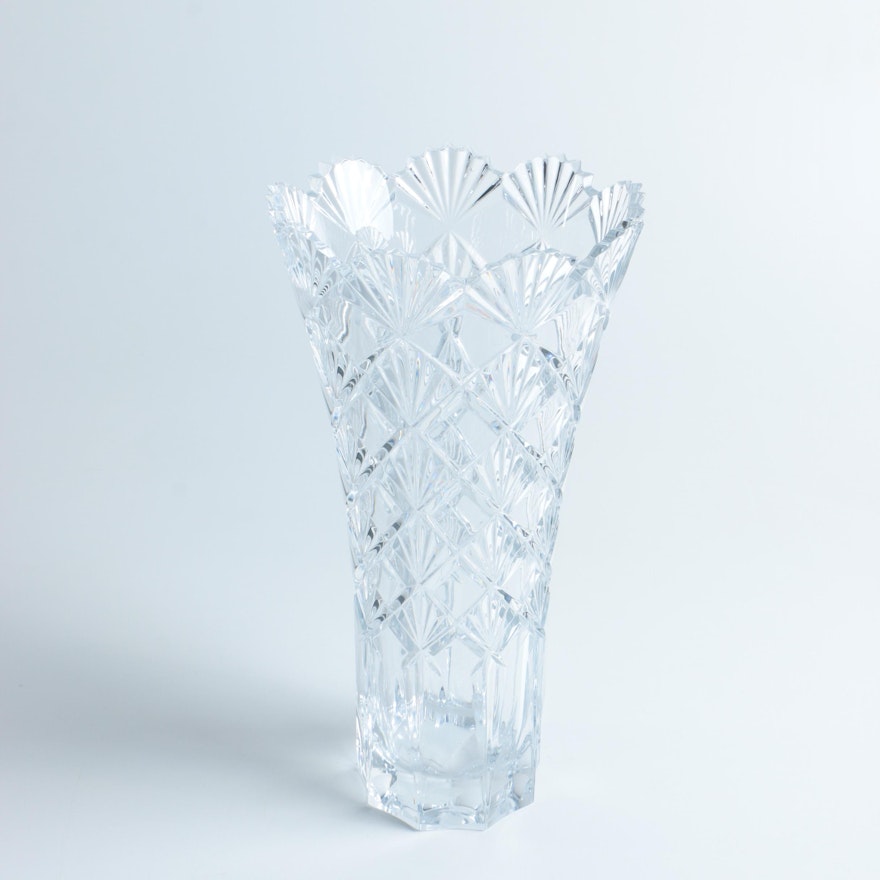 Mikasa "Flair" Lead Crystal Vase